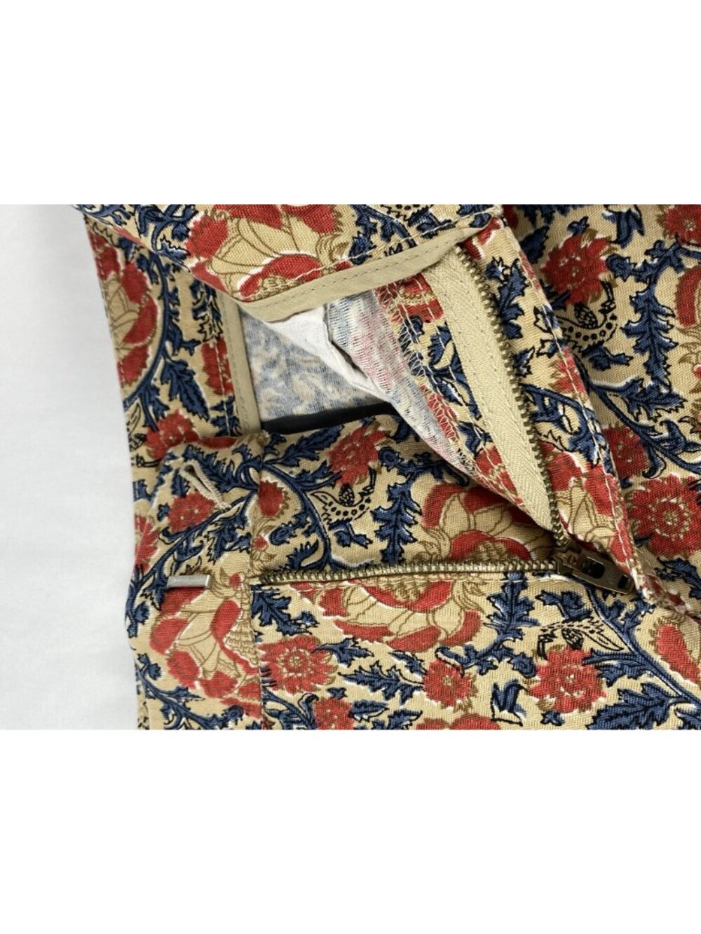 NWT Liz Claiborne Women's Size 4 Audra Floral Capri Pants Pockets - Picture 7 of 16
